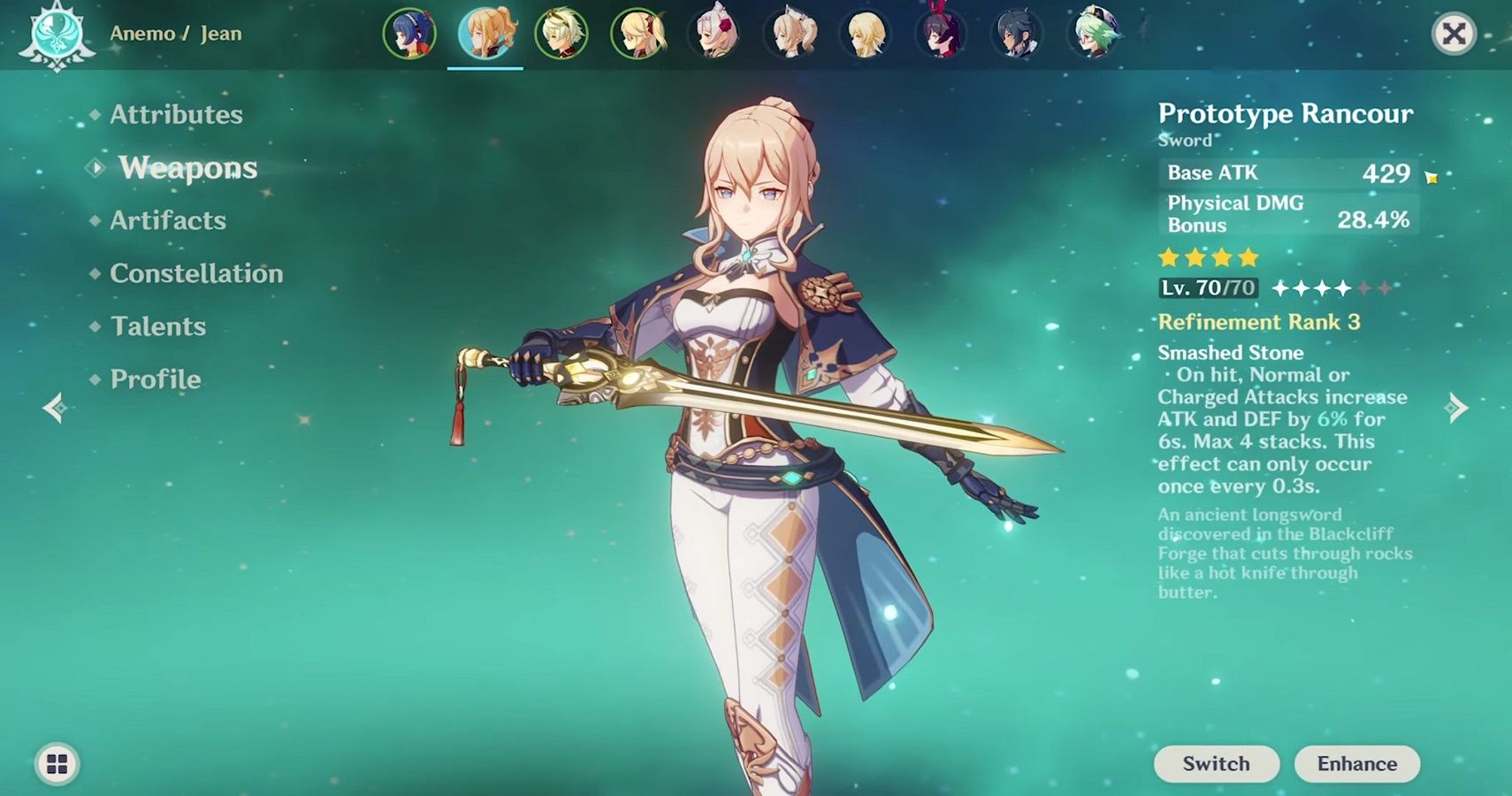 Genshin Impact Best Build For Jean Thegamer