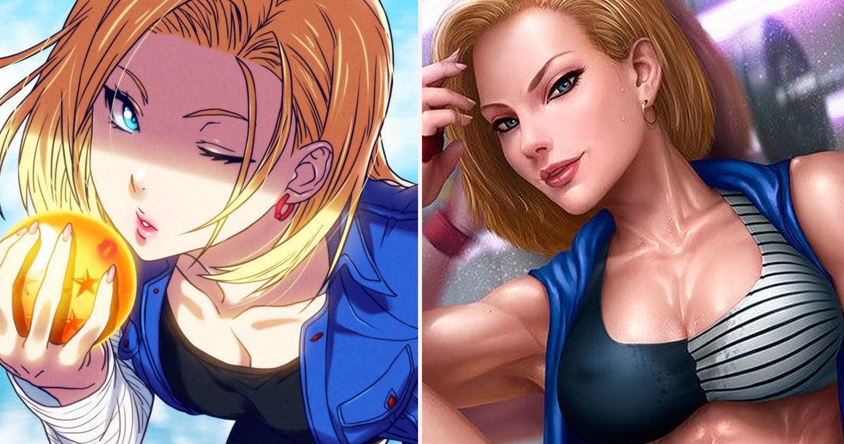 Android 18 turns good