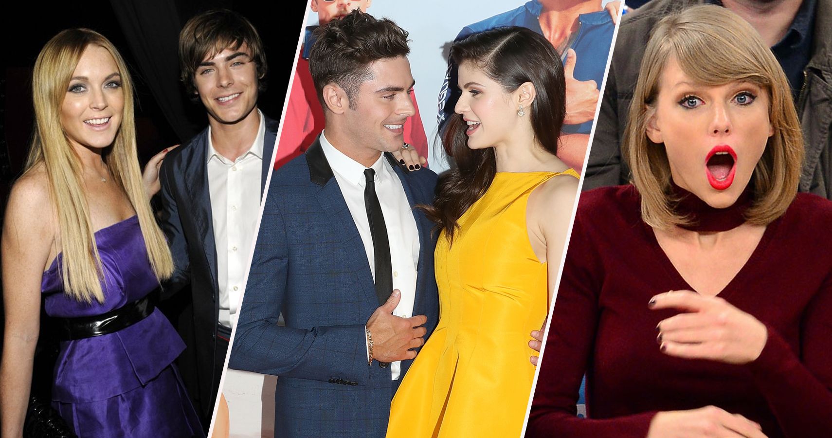 10 Celebrities Zac Efron Has Dated And 10 Hes Just Friends - 