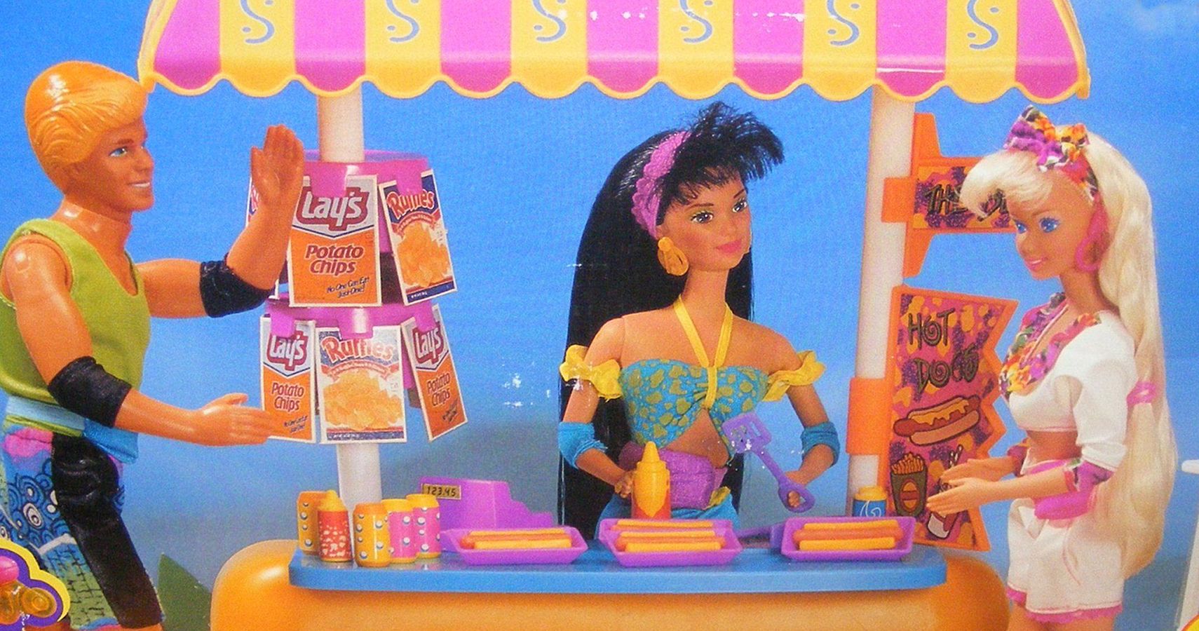 barbie hot dog stand