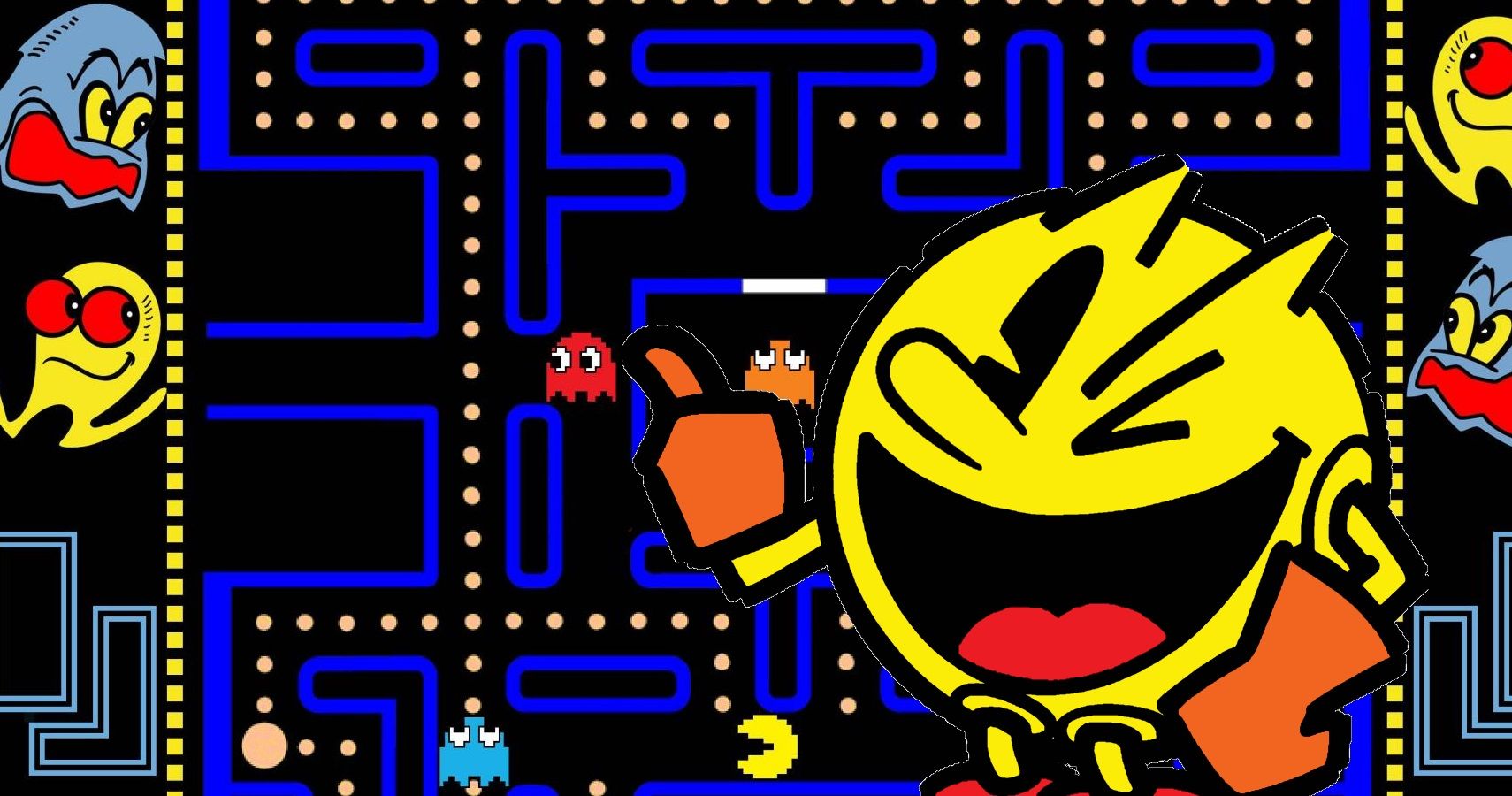 The ms pacman video