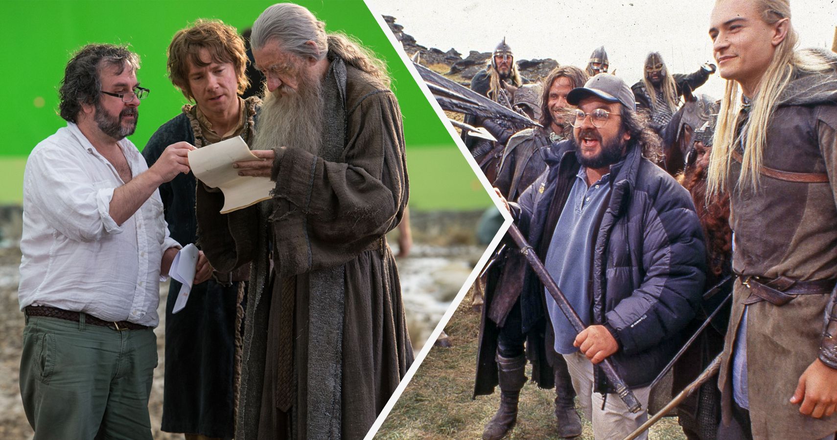 behind the scenes photos lord of the rings