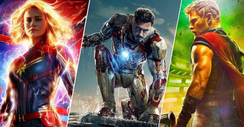 all 30 mcu main characters from weakest