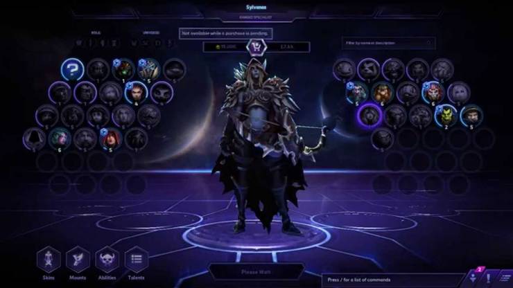 Sylvanas Build Hots