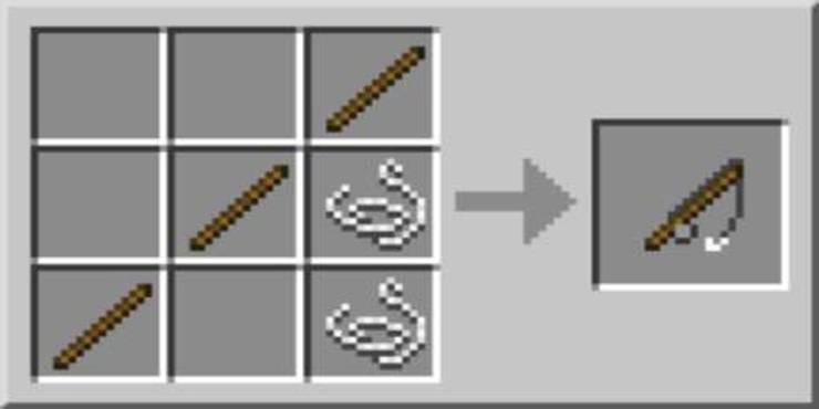 Minecraft A Guide On How To Make A Fishing Rod Thegamer