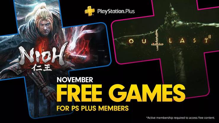November S Playstation Plus Games Include Nioh And Outlast 2
