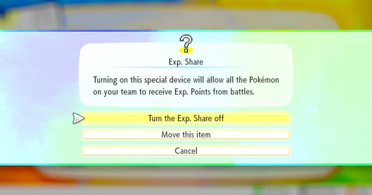 Exp Share Is Always On In Pokémon Sword Shield Thegamer