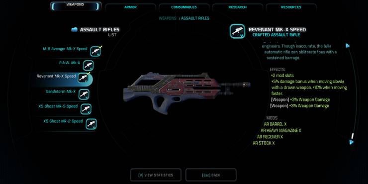 Mass Effect Andromeda Ranking The 10 Best Assault Rifles
