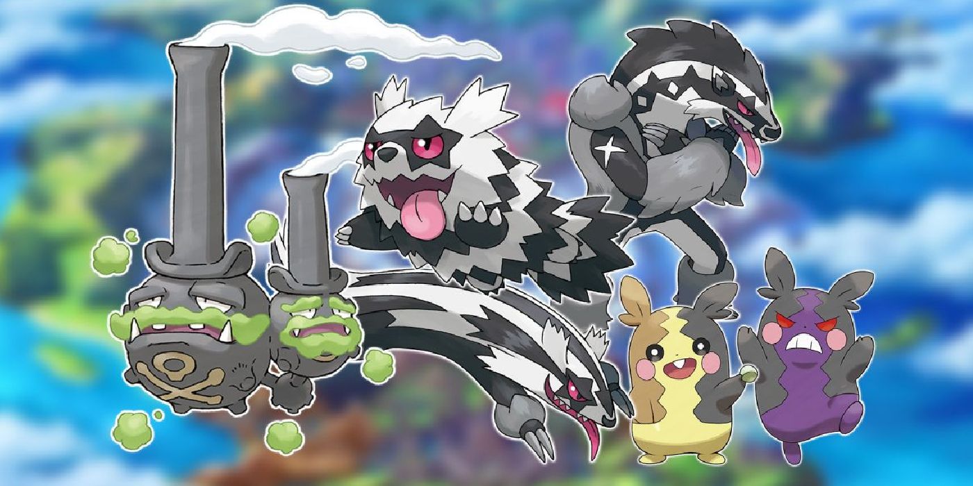 Pokémon Ranking The 10 Best Galarian Forms In Sword And Shield