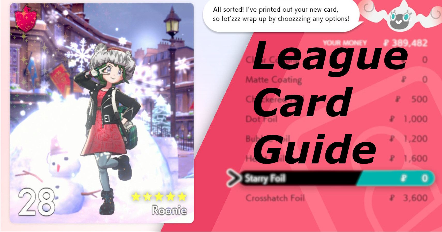 Pokemon Sword Shield What Are League Cards And What Do They Do