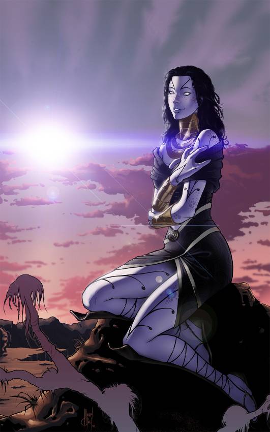 Mass Effect 10 Stunning Pieces Of Tali Fan Art Thegamer