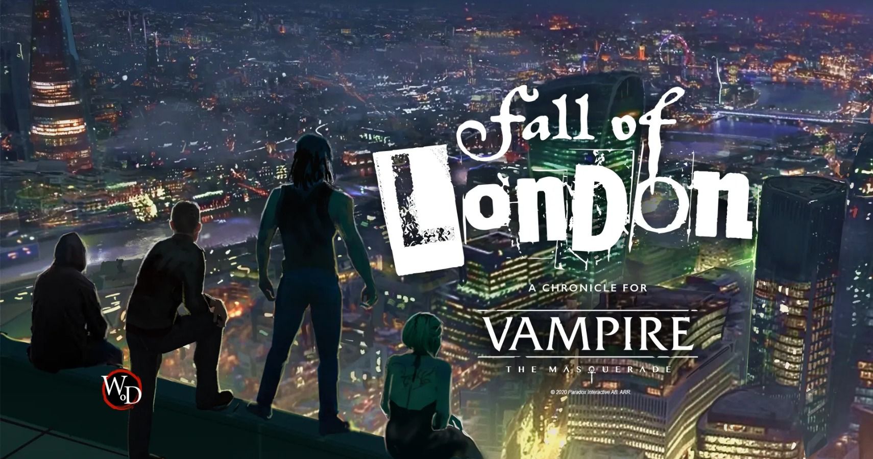 Vampire: The Masquerade's Fall Of London Hardcover Releases In March