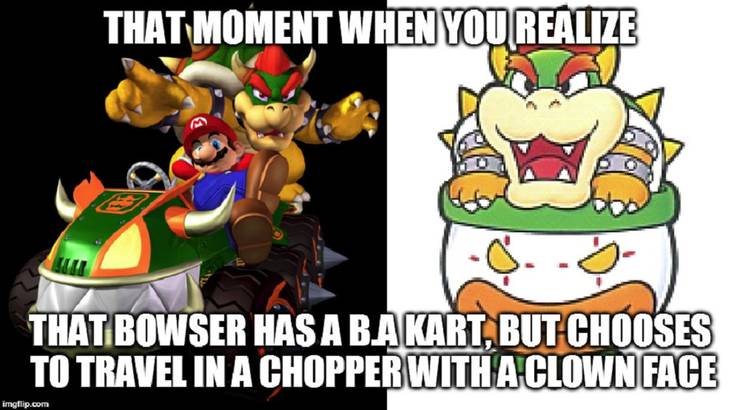Mario 10 Hilarious Bowser Memes Only True Fans Will Understand