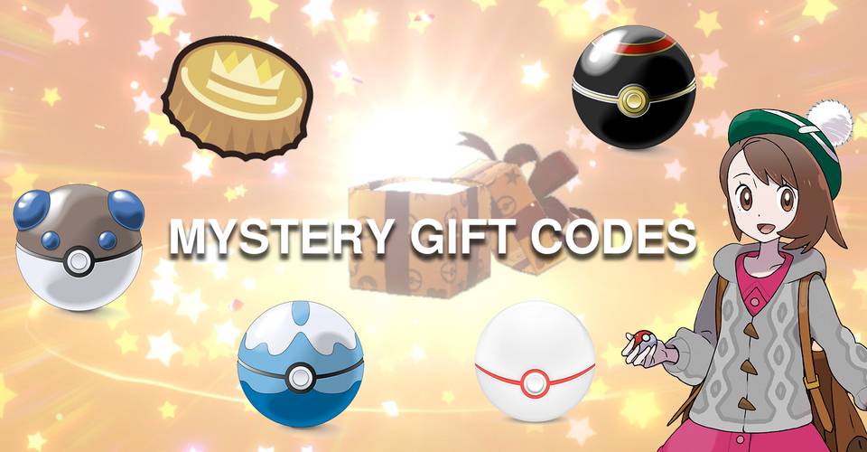 Pokemon Sword Shield Still Have A Bunch Of Active Mystery Gift Codes