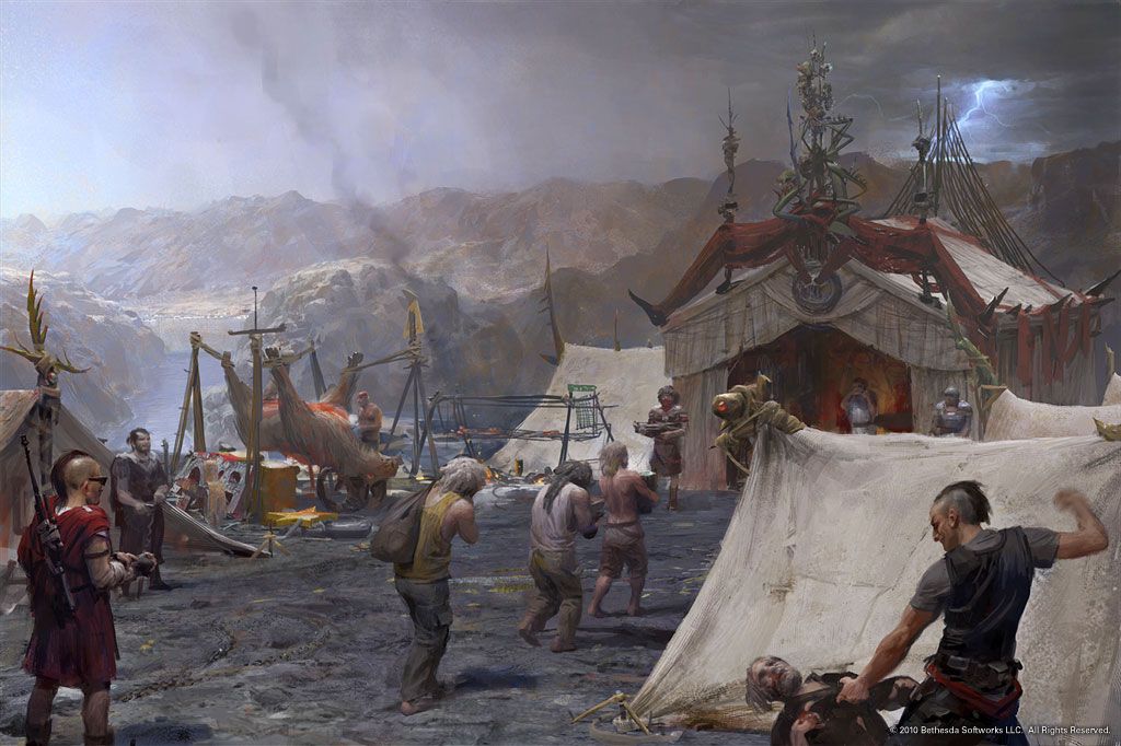 10 Amazing Pieces Of Fallout New Vegas Concept Art Thegamer