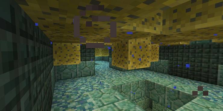 Minecraft All The Rarest Blocks Where To Find Them Thegamer