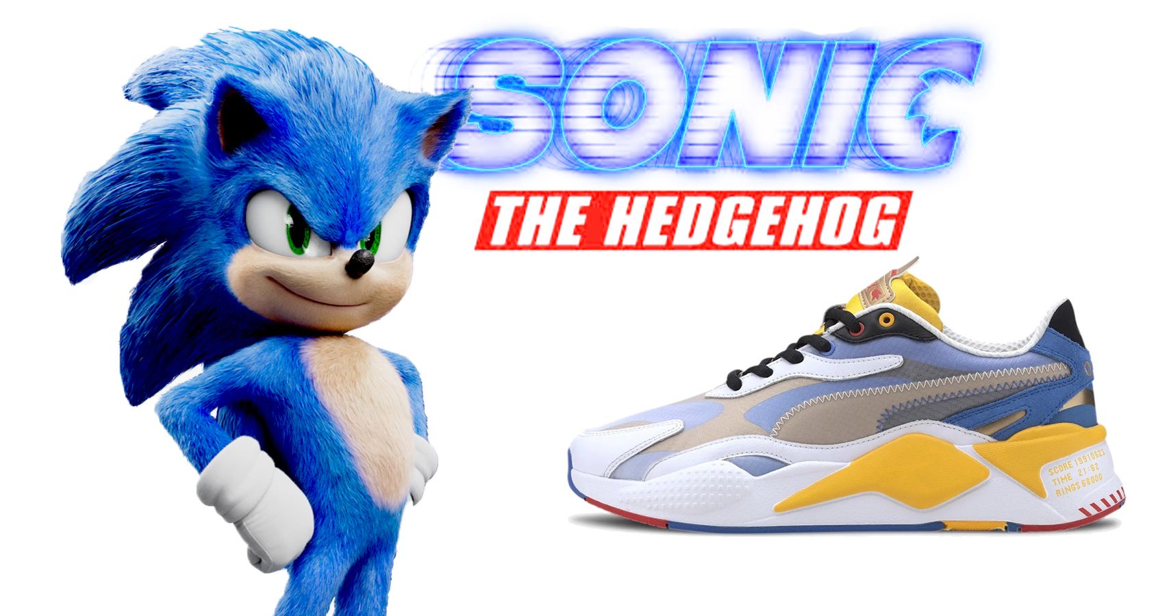 Puma Drops New Sonic-Themed Sneakers 