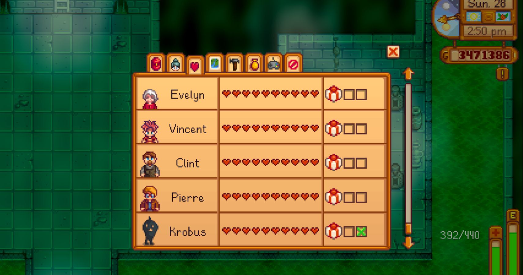 Stardew Valley Heart Events