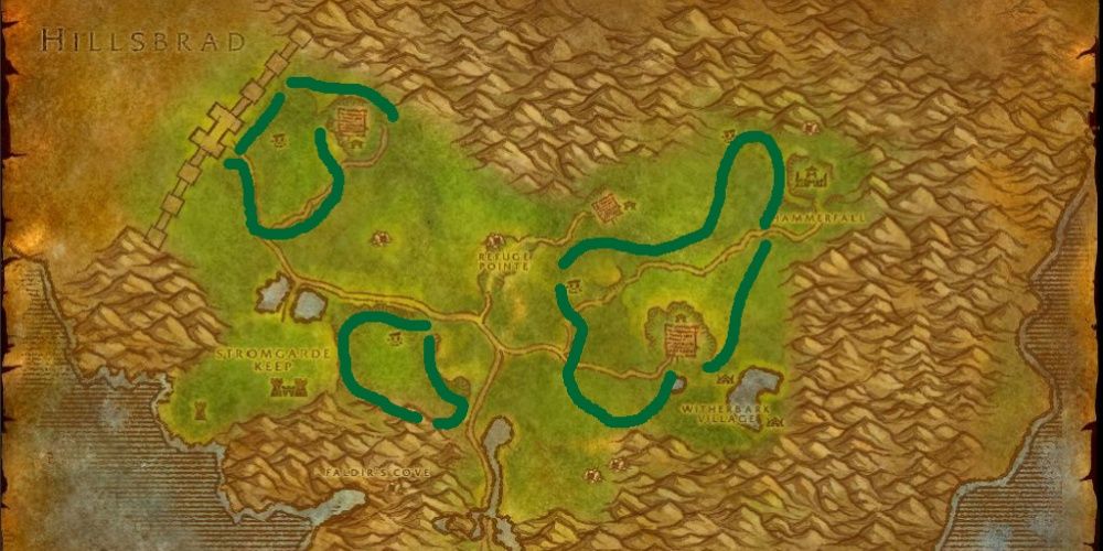 golden lotus farming route