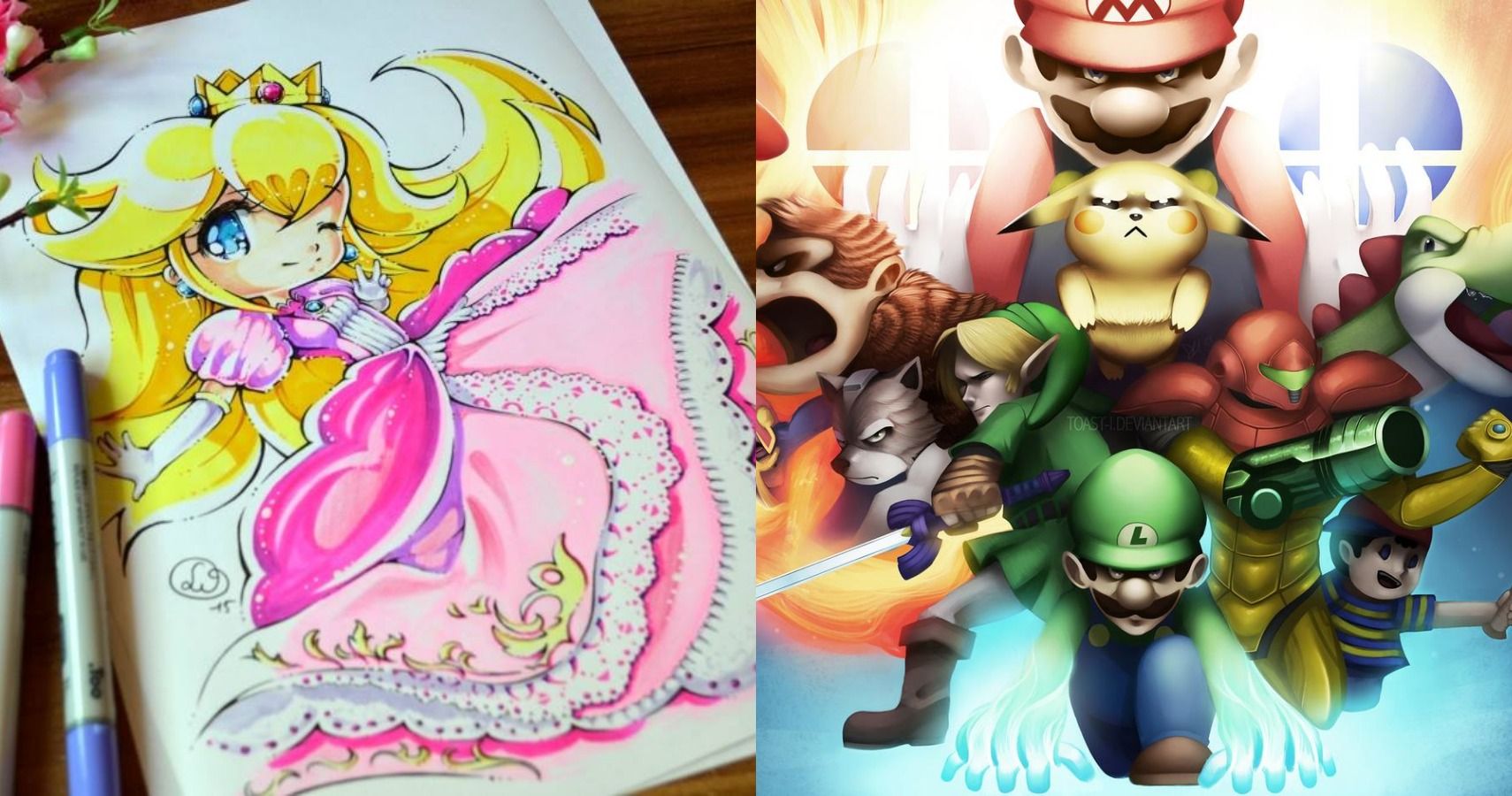 10 Pieces Of Super Smash Bros Fan Art That We Love Thegamer