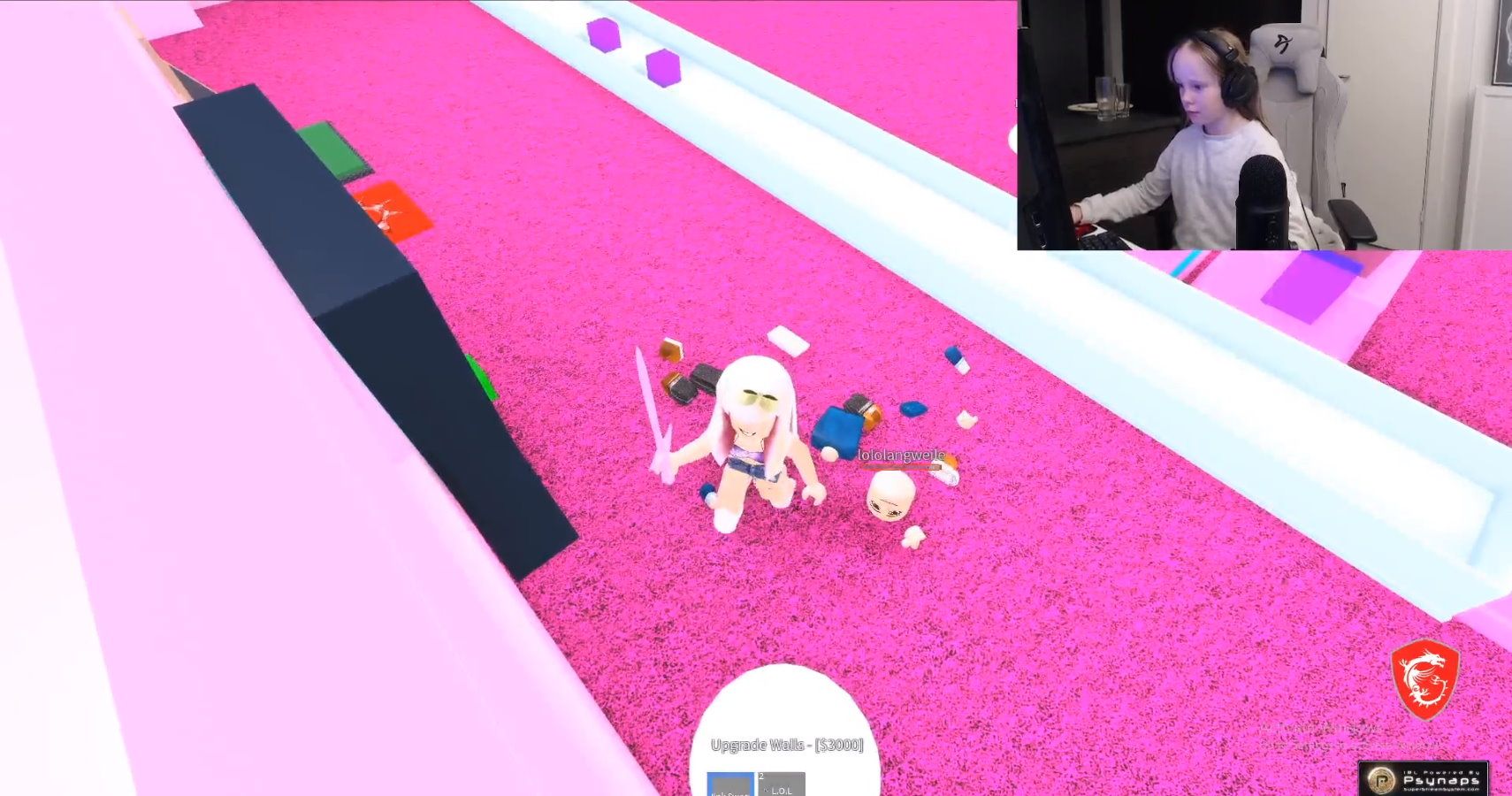 Knut S Daughter Shows Esports Promise In Roblox Fight