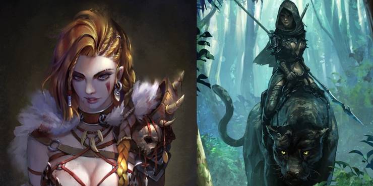 D&D Hexblood Female - Hadoisdias Wallpaper