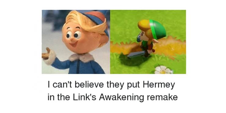 Link S Awakening Remake 10 Hilarious Memes Only True Zelda Fans