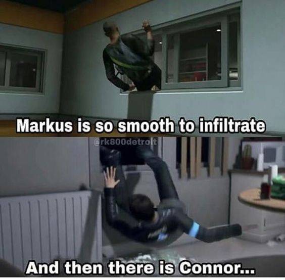 Connor Detroit Become Human Memes Facebook