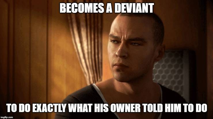 Detroit Become Human Memes Thirsty For Fake Connor Wattpad
