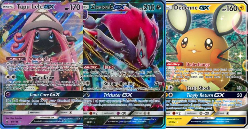 Pokemon Tcg The 10 Best Sun Moon Gx Cards Thegamer