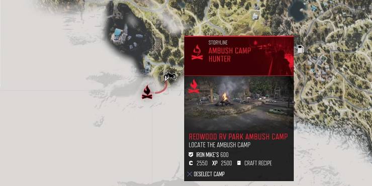 Days Gone A Guide To 10 Ambush Camp Locations You Need To Know About