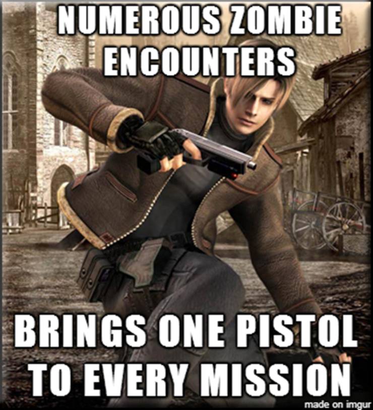 10 Resident Evil Memes That Prove The Games Make No Sense