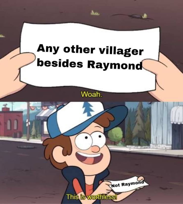 Animal Crossing 10 Hilarious Memes About Raymond Thegamer