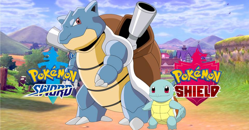 Pokemon Sword Shield How To Find Evolve Squirtle Into Blastoise