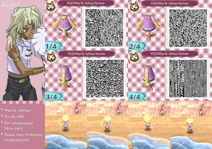 Animal Crossing New Horizons Codes For Yu Gi Oh Outfits