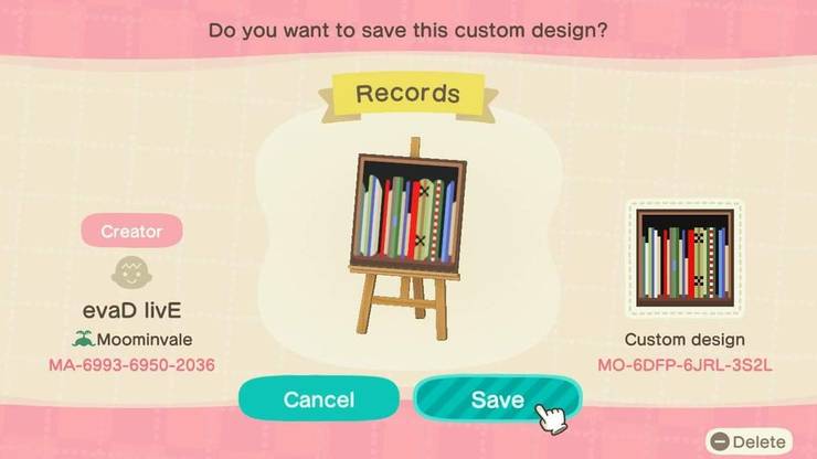 Animal Crossing New Horizons Codes For Band Merch Designs