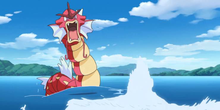 Pokemon Anime Shiny Red Gyarados
