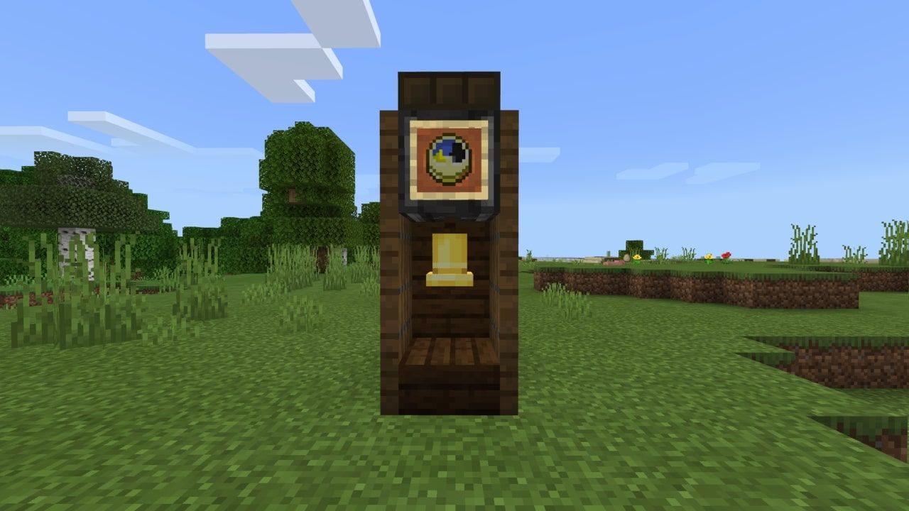 Minecraft How To Build A Functioning Grandfather Clock For Your Home Saveupdata Com