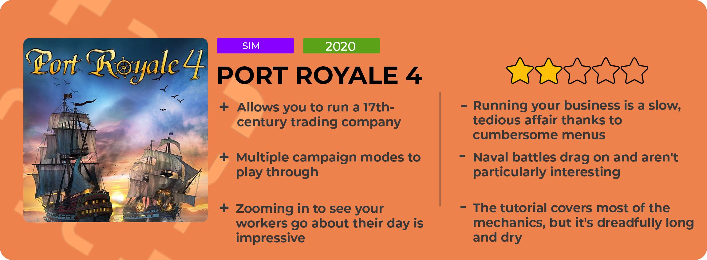 port royale 4 switch review