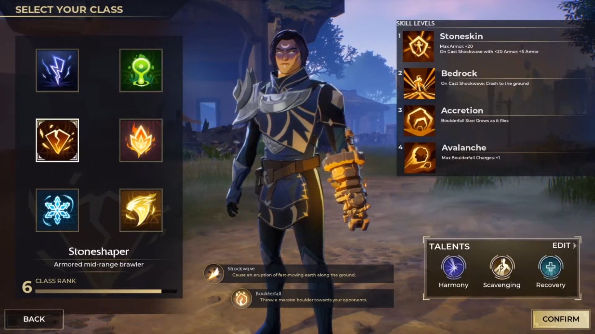 spellbreak classes