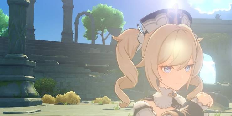 Barbara Big Sister Genshin Impact Barbara Genshin Impact Zerochan Anime Image Board