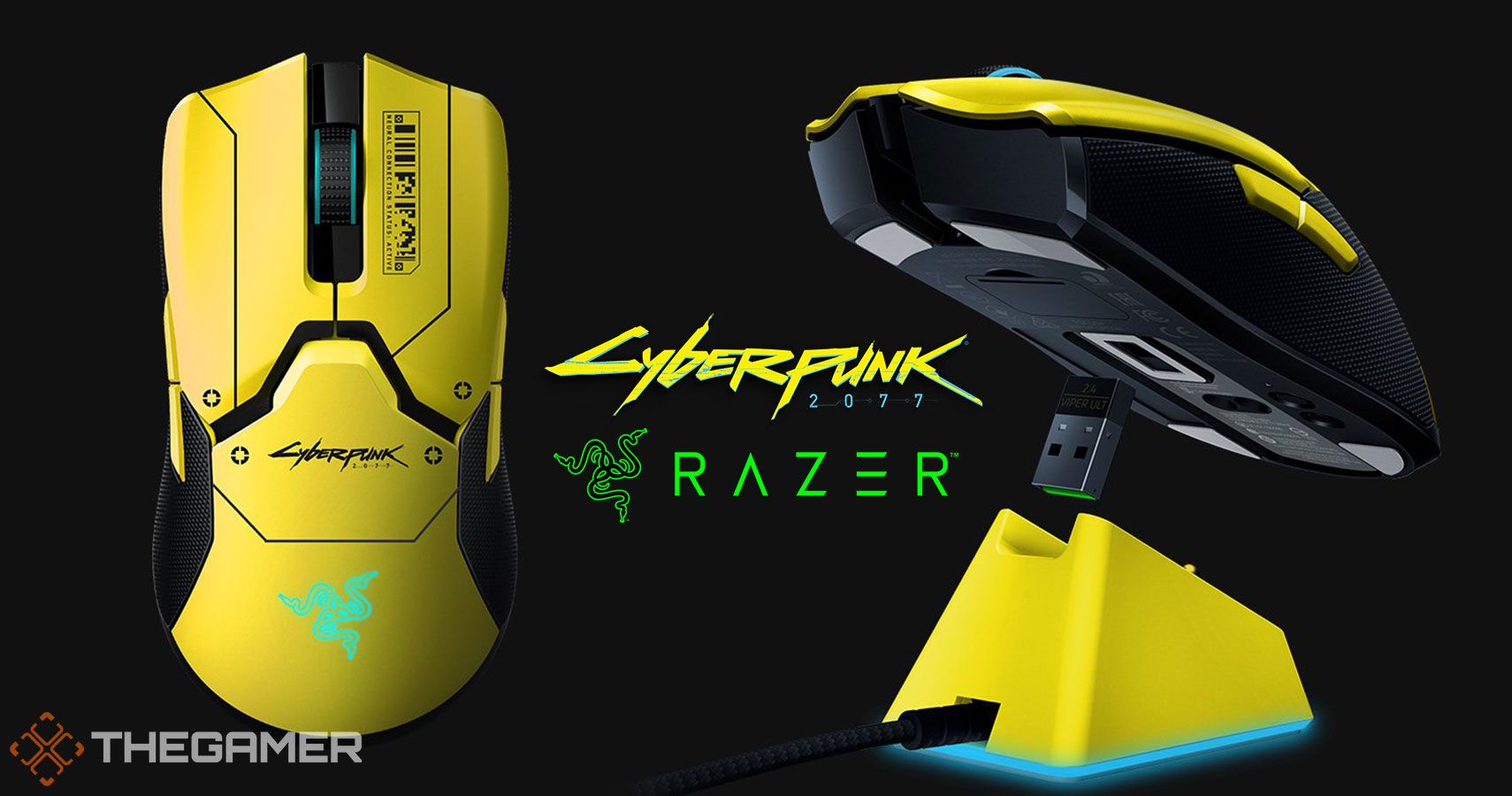 Razer Announces Viper Ultimate Cyberpunk 77 Edition Mouse