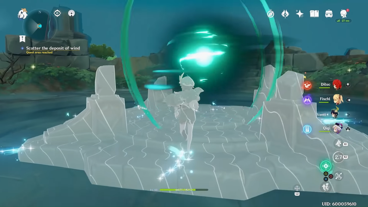 Genshin Impact How To Observe The Shadow On The Sundial In Time The Wind Quest