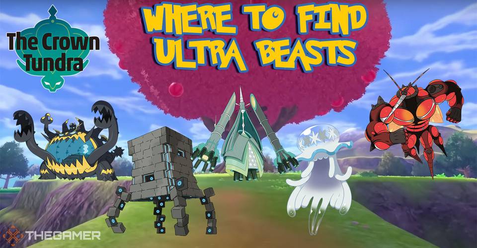 Crown Tundra Ultra Beasts Guide Where To Find Ultra Beasts In Crown Tundra