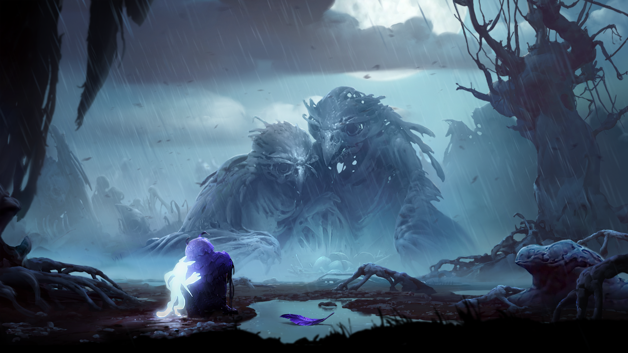 ori lost in the storm art