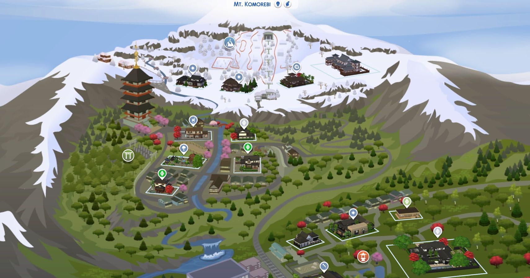 the sims 4 snowy escape