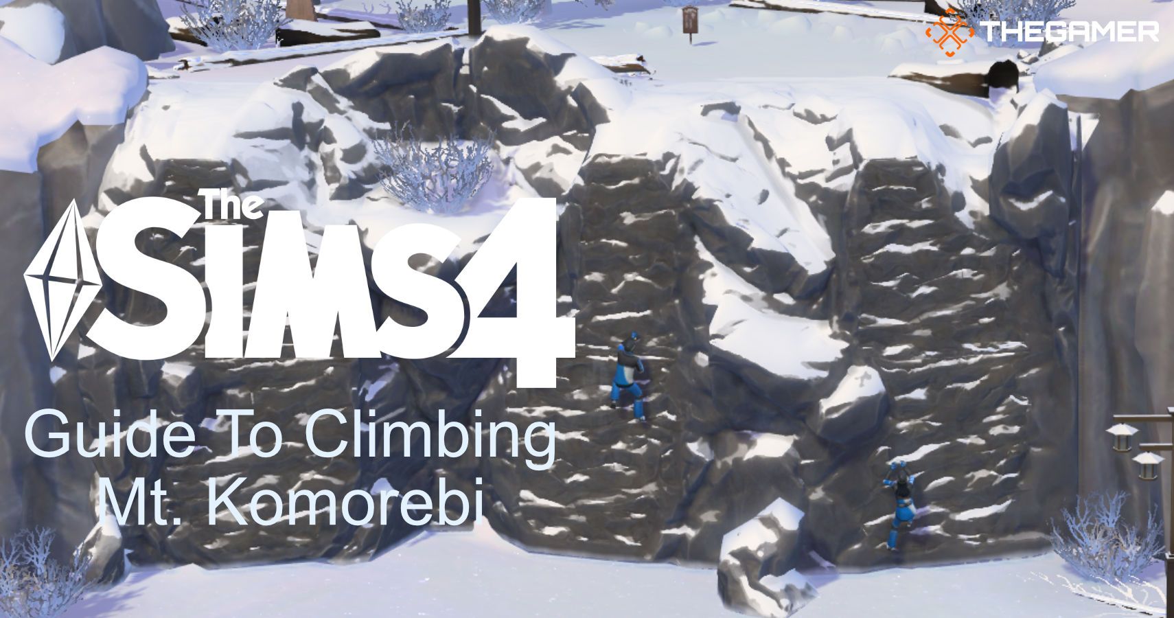 The Sims 4 Snowy Escape How To Successfully Climb Mt. Komorebi