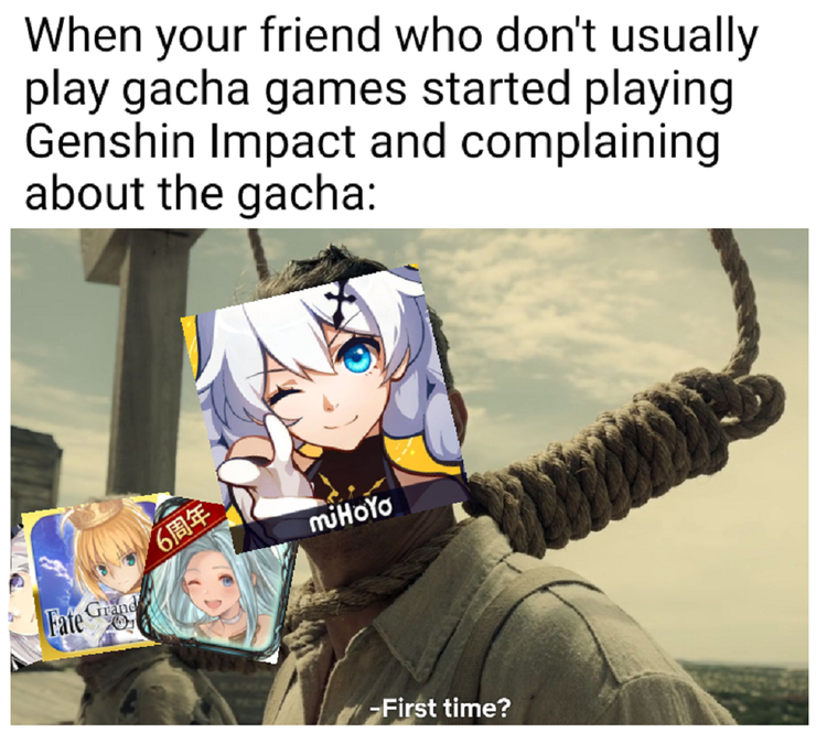 Genshin Impact Memes Zhongli : Sfm childe zhongli klee venti meme anime