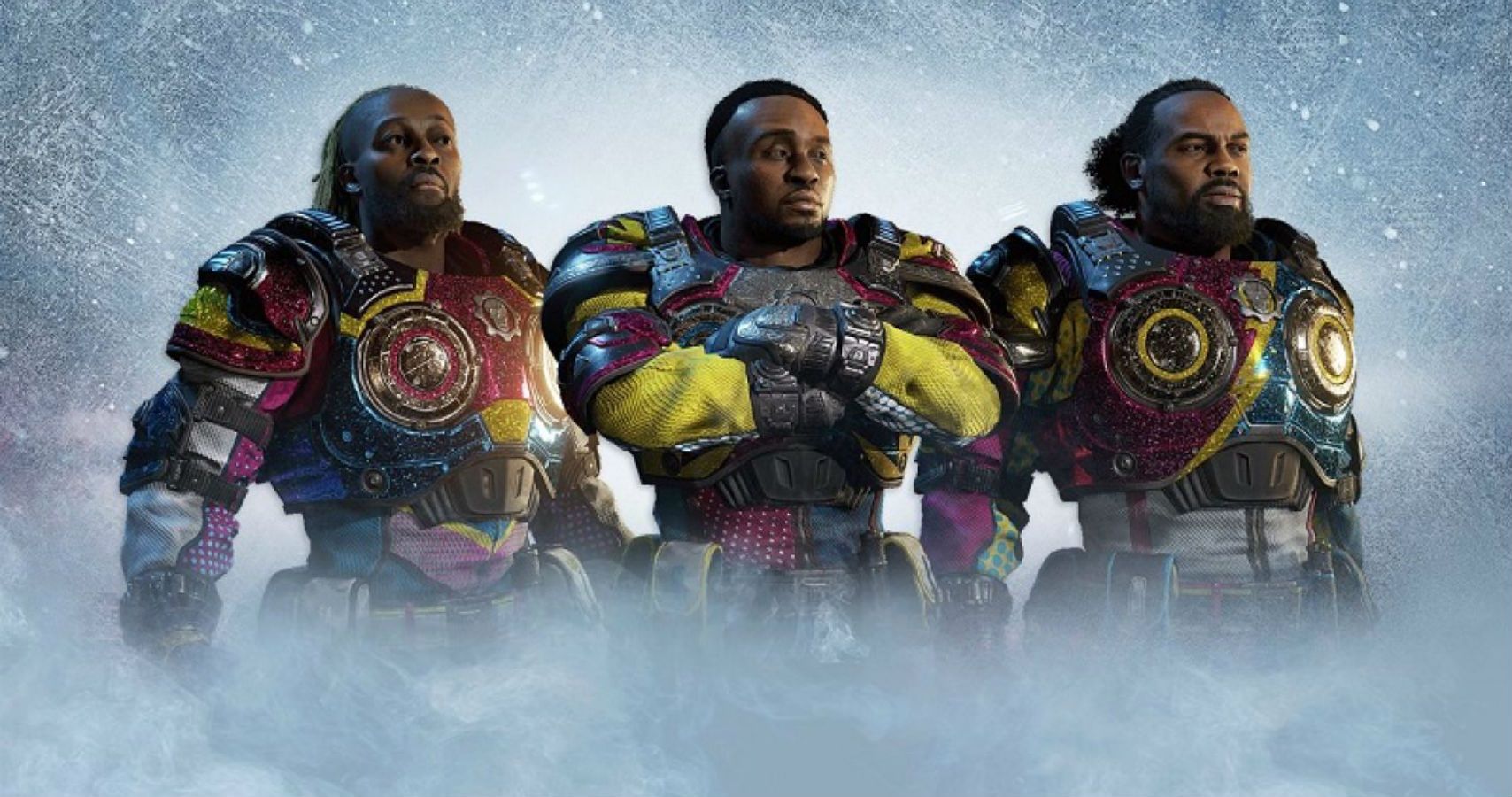 WWE's New Day Wore Their Gears 5 Armor To The Ring At Survivor Series