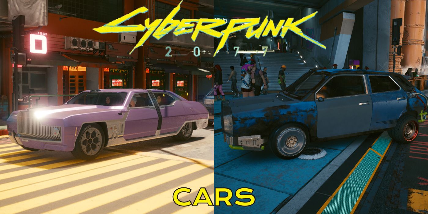 Cyberpunk 2077 Everything You Need To Know About Cars Thegamer 4869